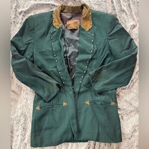 Vintage Western Studded Blazer
